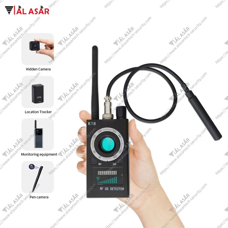 K18 Detector Multi-Function Anti Mini Bug Audio Spy-Camera GSM Finder GPS Signal Lens RF Locator Tracker Detect price