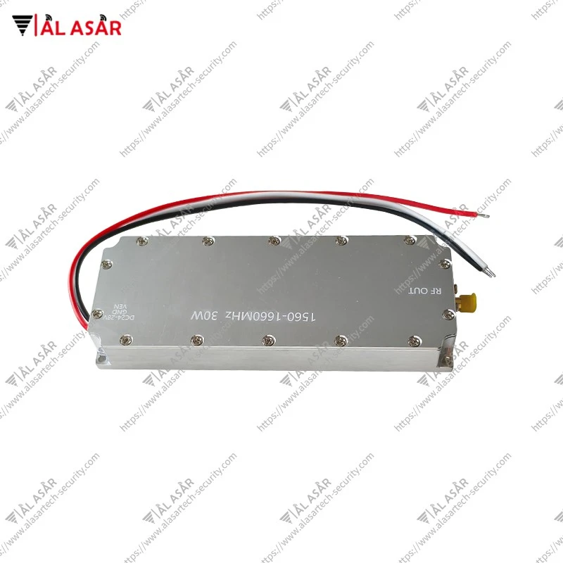 Rf Power Amplifier Module Built-in Circulator 30w 1560-1660MHz 30W Anti Drone LoRa Module For Drone Defense Drone Signal Jamming best